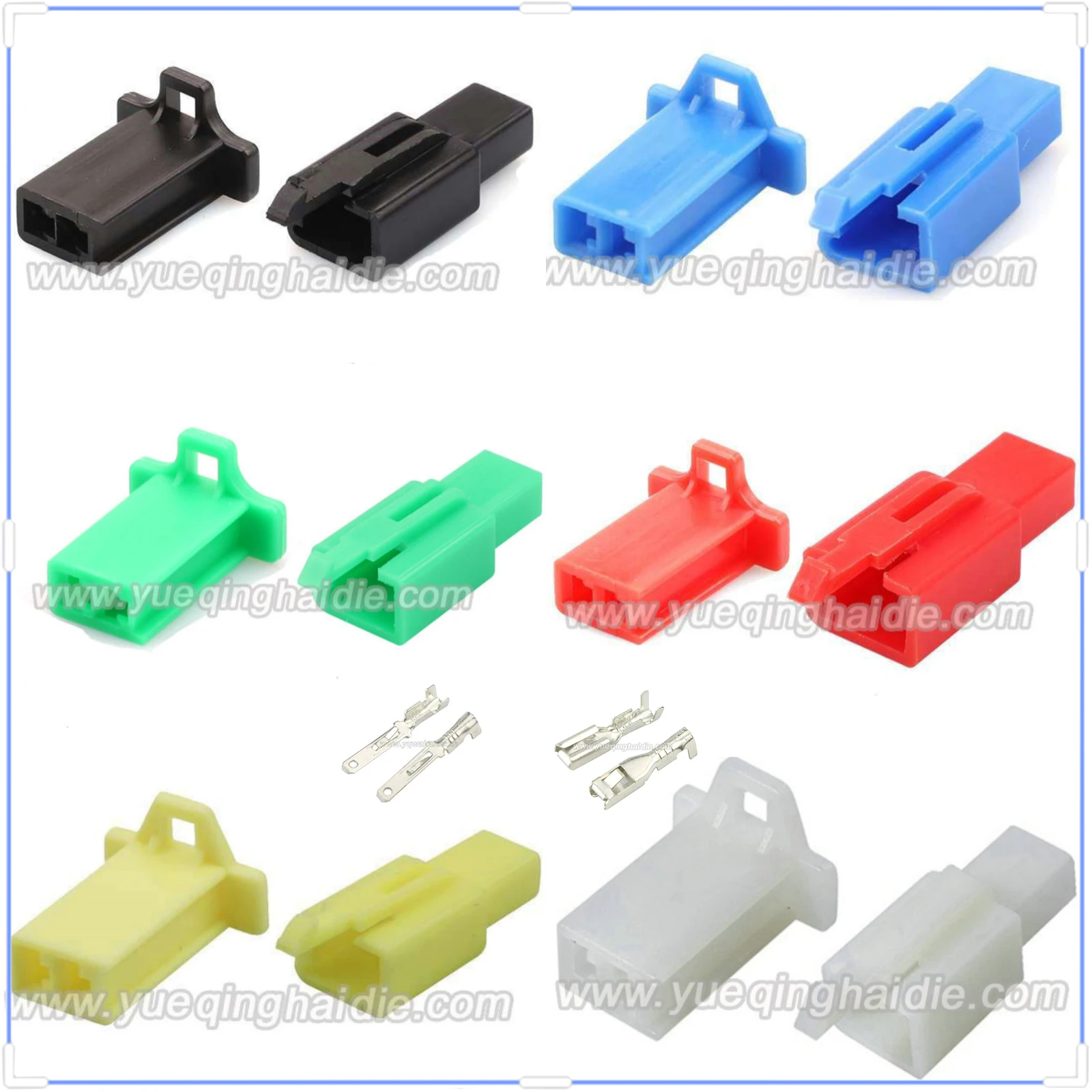 

2Pin Connector 2.8mm Male Female Automotive Wiring Harness Cable Socket Motorcycle Sensor Automobile Housing 6030-2981 6040-2111