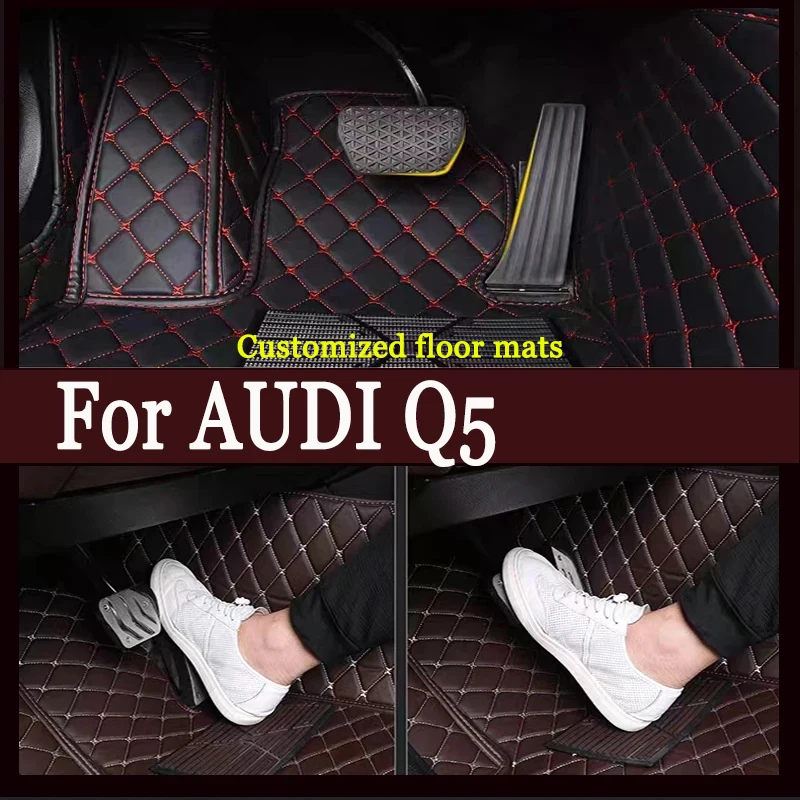 

Автомобильные коврики для AUDI Q5 2009 2010 2011 2012 2013 2014 2015 2016 2017 Пользовательские автомобильные подушечки для ног автомобильный ковер чехол