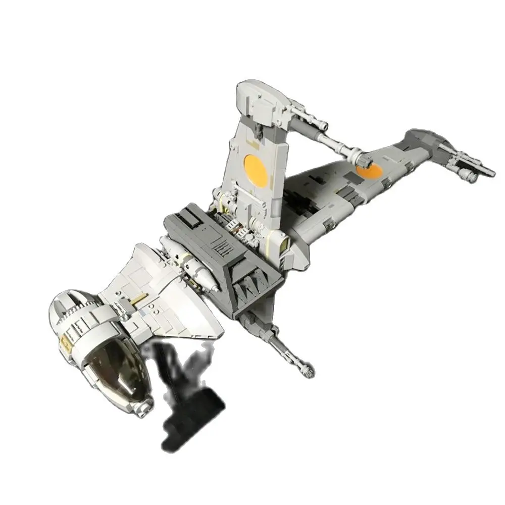 Eske Kouri 05045 18137 B-Wing Fighterstar X-Wing Minifig Building Blocks Scale Spaceship Intercepter Fighter Christmas Gifts MOC