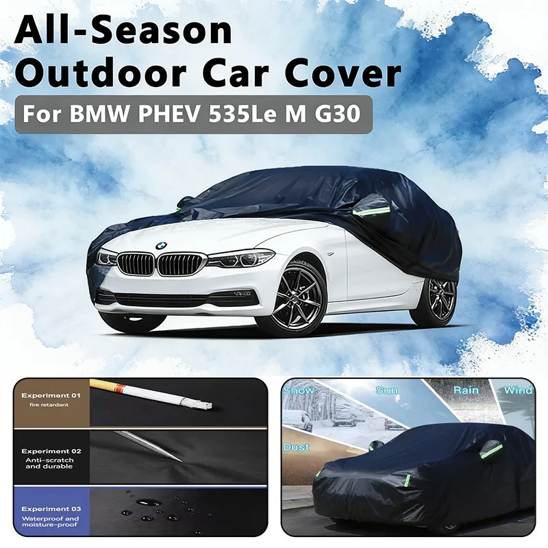 

Car covers for BMW PHEV 535Le M G30 Outdoor Protection Full Car Covers Snow Cover Sunshade Waterproof Dustproof Exterior