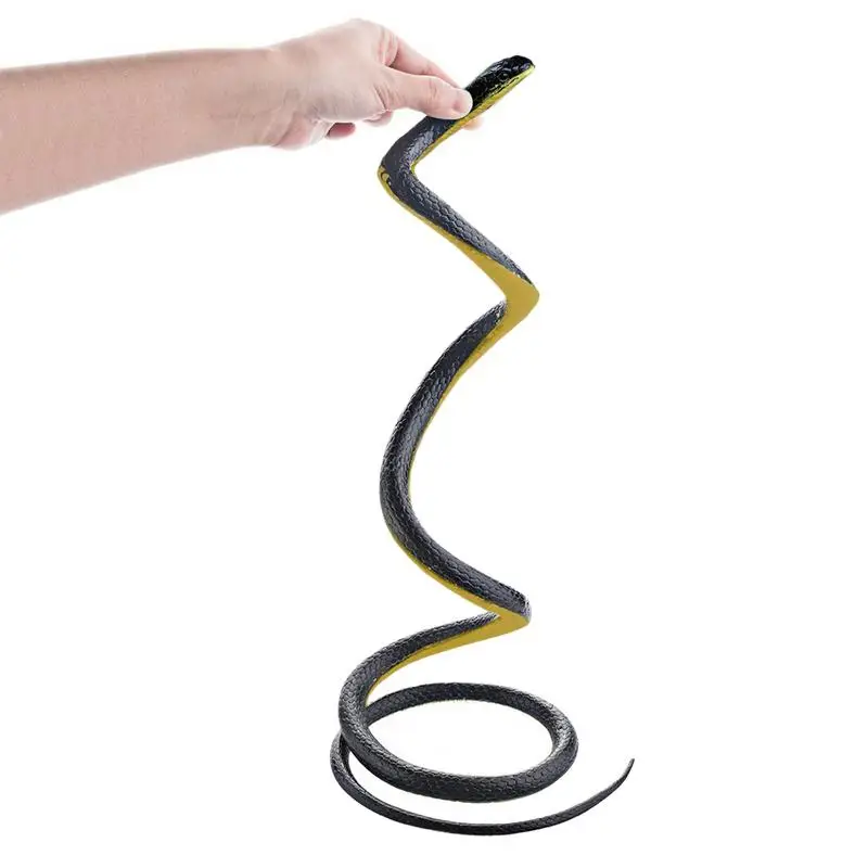 

Rubber Snake Toy Snakes That Look Real Long Rubber Snakes Realistic Decoration To Keep Birds Away Fake Snake Toy For Halloween