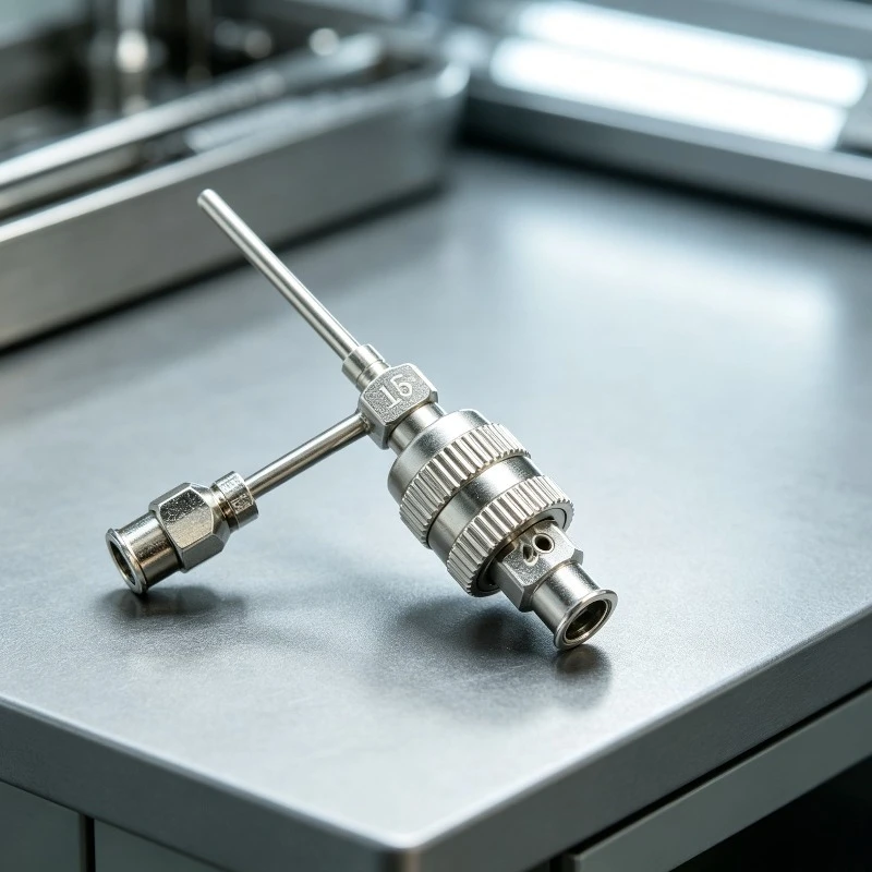 Electrospinning Machine Detachable Coaxial Needle Easy to Clean Hollow Nanofiber Core-Shell Structure Laboratory Equipment