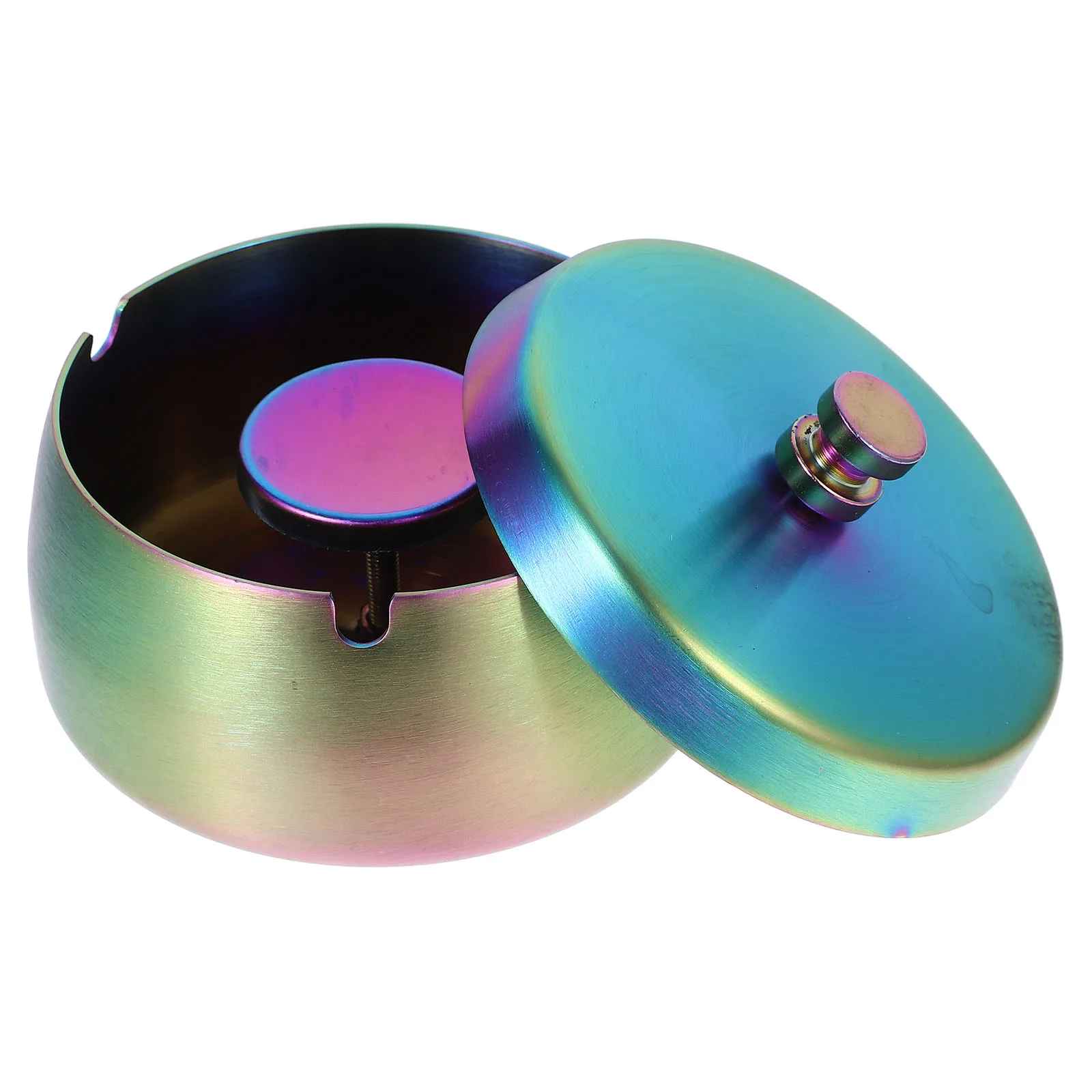 

Outdoor Ashtray Stainless Steel Windproof Column Large Capacity Desktop Garden Home Adornment Smoking Ash Tray