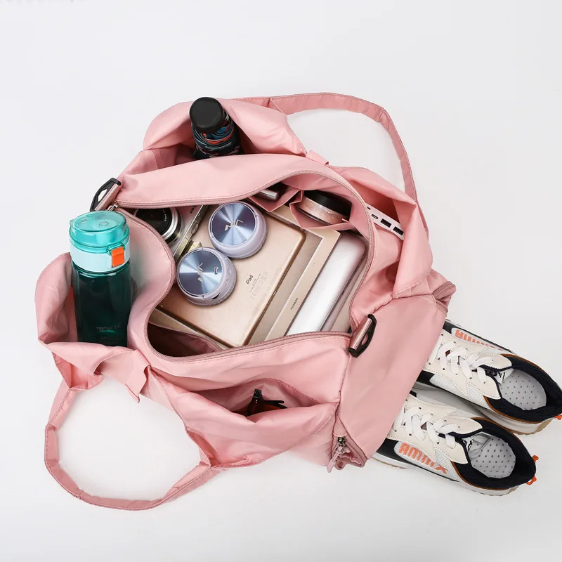 1Pcs Yoga Mat Bag Large Capacity Waterproof Gym Handbags with Shoulder Strap Women Men Travel Sports Swimming Fitness Tote Bags