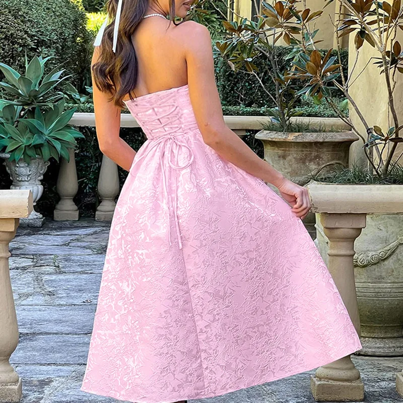 Zeyla Elegante Backless A-linie Satin Lange Kleid Weiß Jacquard Taille Wrap Kleider Frauen Off Schulter Sexy Party Abend Vestidos