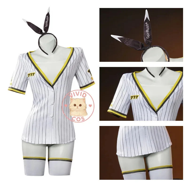 

Nikke: Goddess of Victory Baseball Uniform Noah Cosplay Costume Game-Licensed Full Anime Outfit Collection Animation Casuala;2