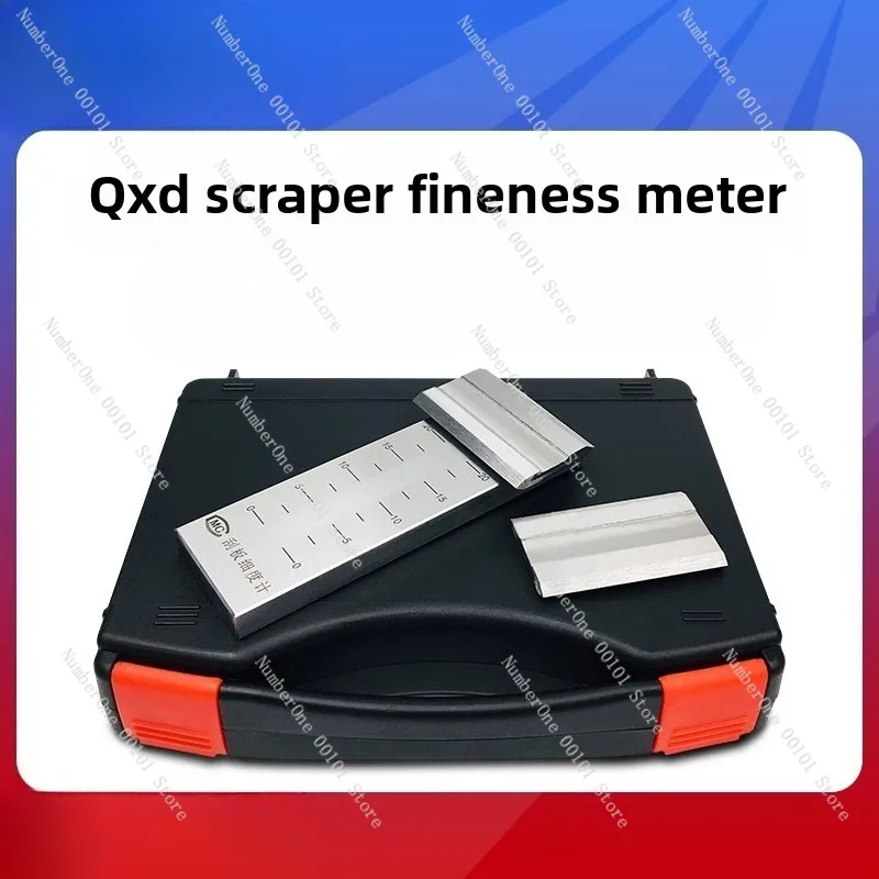 مقياس دقة فتحة واحدة QXD مباشر من المصنع، جزيئات طلاء 0-25/50/100، أداة اختبار دقة الحبر