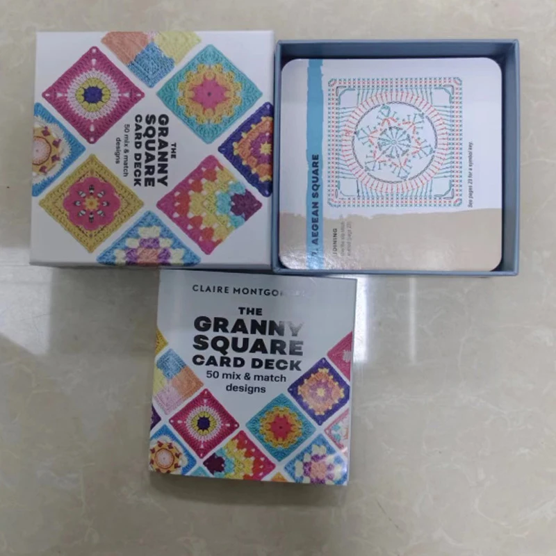 The Granny Square Card Deck. The Granny Square Card Deck