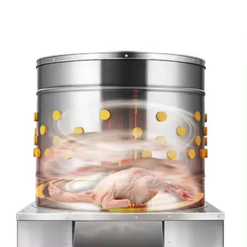 

Fowl Depilator Hair Removal Automatic Poultry Chicken/Goose/Duck Plucker Machine Slaughter Equipment Depilator Convenient
