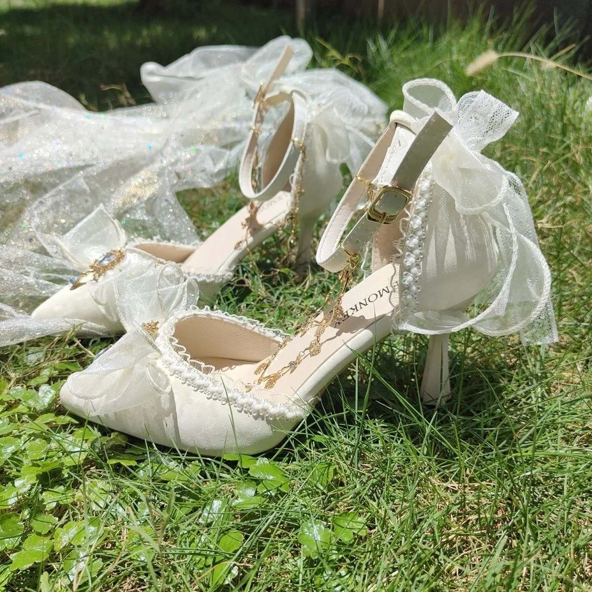 eleganckie buty dla kobiet tanie buty w płynie buty ślubne dla kobiet oryginalne buty białe buty lolita łuk y2k buty