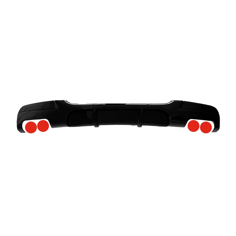 Achterbumper diffuser splitter lip auto-onderdelen auto tuning bescherming accessoires voor BMW E92 E93 328i 335i 2007-2013 Coupé/Cabriolet - afbeelding 1