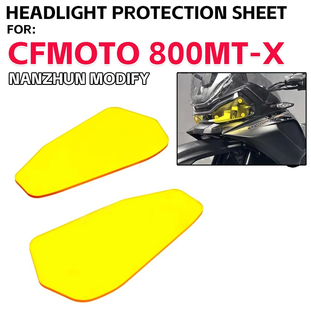 

For CFMOTO 800MTX 800 MT-X 800 MT X Motorcycle Headlight Protector Cover Grille Guard Cover 800MT-X Headlight Protection Sheet