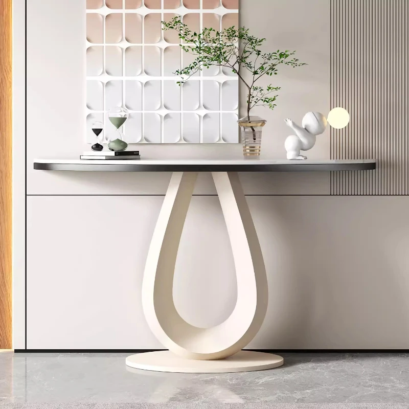 

Style Design Creative Console Table Luxury Minimalist Table Simple Storage Living Room Furniture Consola De Entrada De Casa