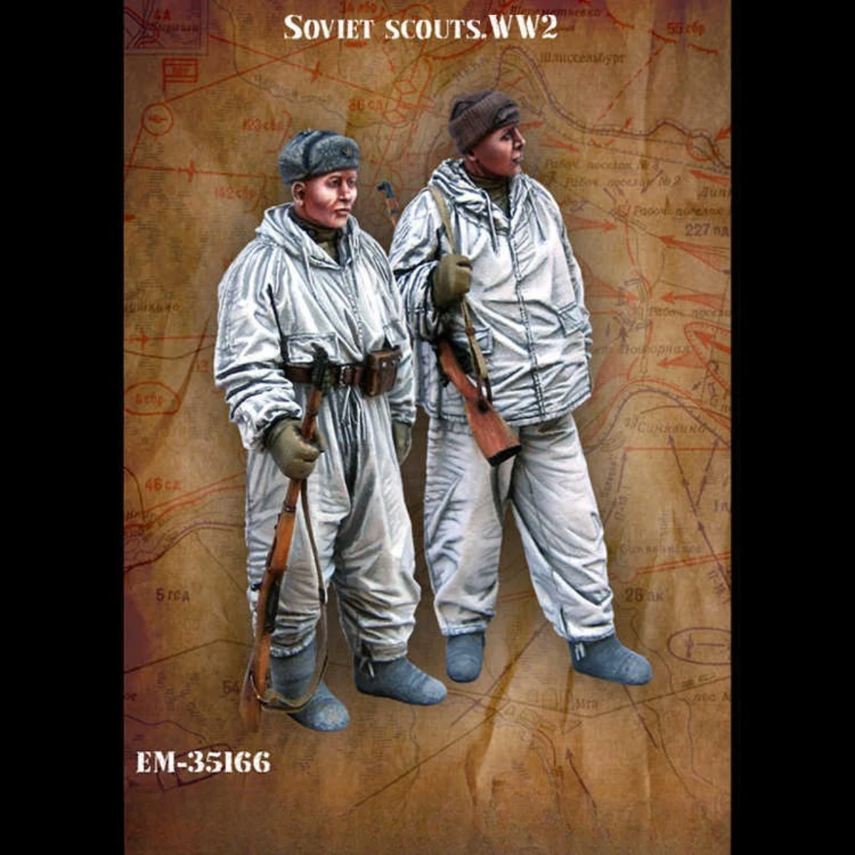 

1/35 Resin figure unpainted model Kit, military theme Soviet Scout, unassembled and unpainted GK, 919R