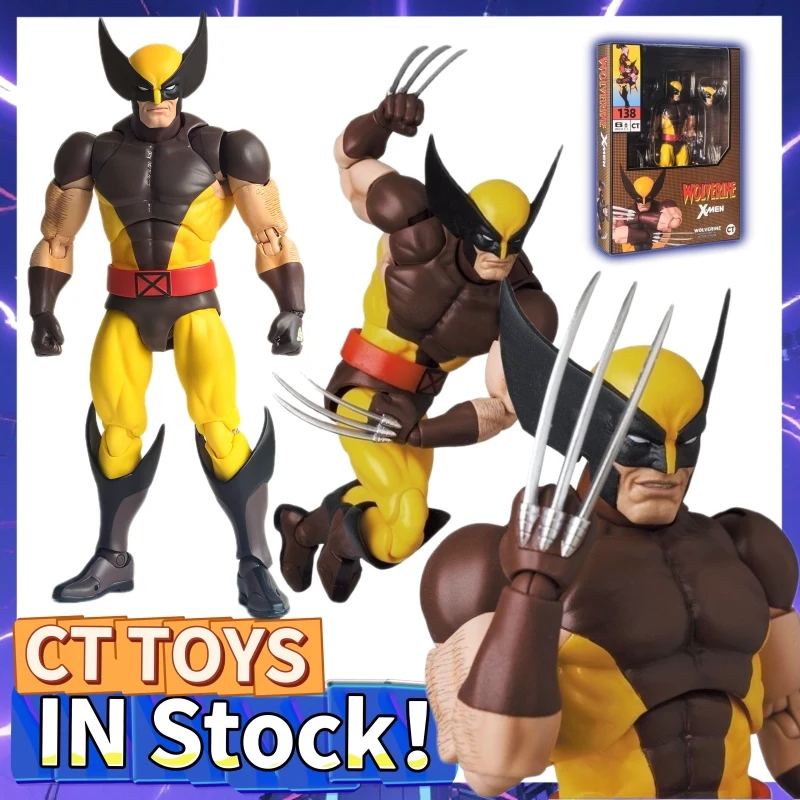 

In Stock Ct Toys Wolverine Mafex 096 Figure Mafex138 X-Men Comic Version Figurine Collection Model Toys Kids Gifts