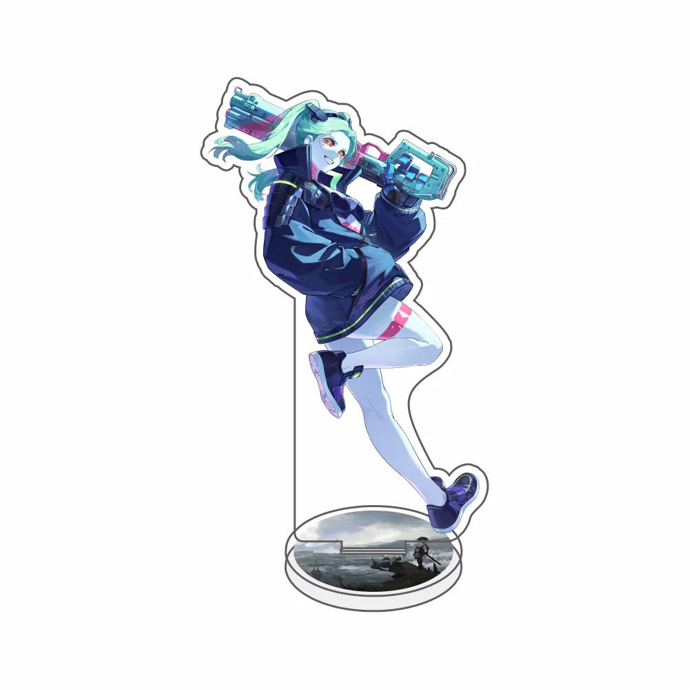 Wuthering Waves Lucilla LUCY Figure Stand Model Plate REBECCA HIYUKI DENIA Acrylic Standing Anime Iuno SIGRIKA Gift keychain