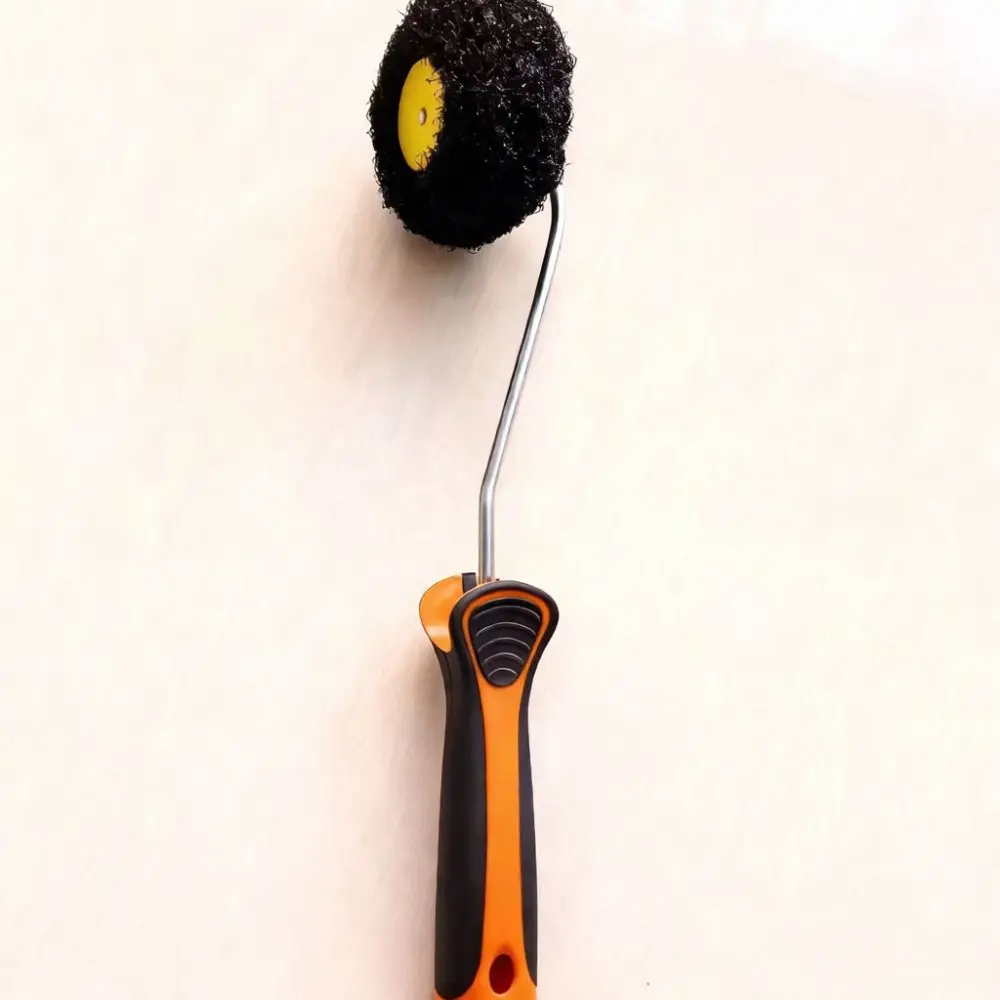 Pumpkin Shape Wall Corner Roller Brush Internal Angle Putty Painting Tool For House Renovation DIY Paint Edging Decorator