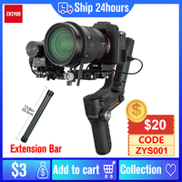 Zhiyun Weebill S 3-Axis Handheld Gimbal Stabilizer for Sony Canon Nikon Fujifilm Panasonic Mirrorless/DSLR Cameras A7 III 5D4 6D