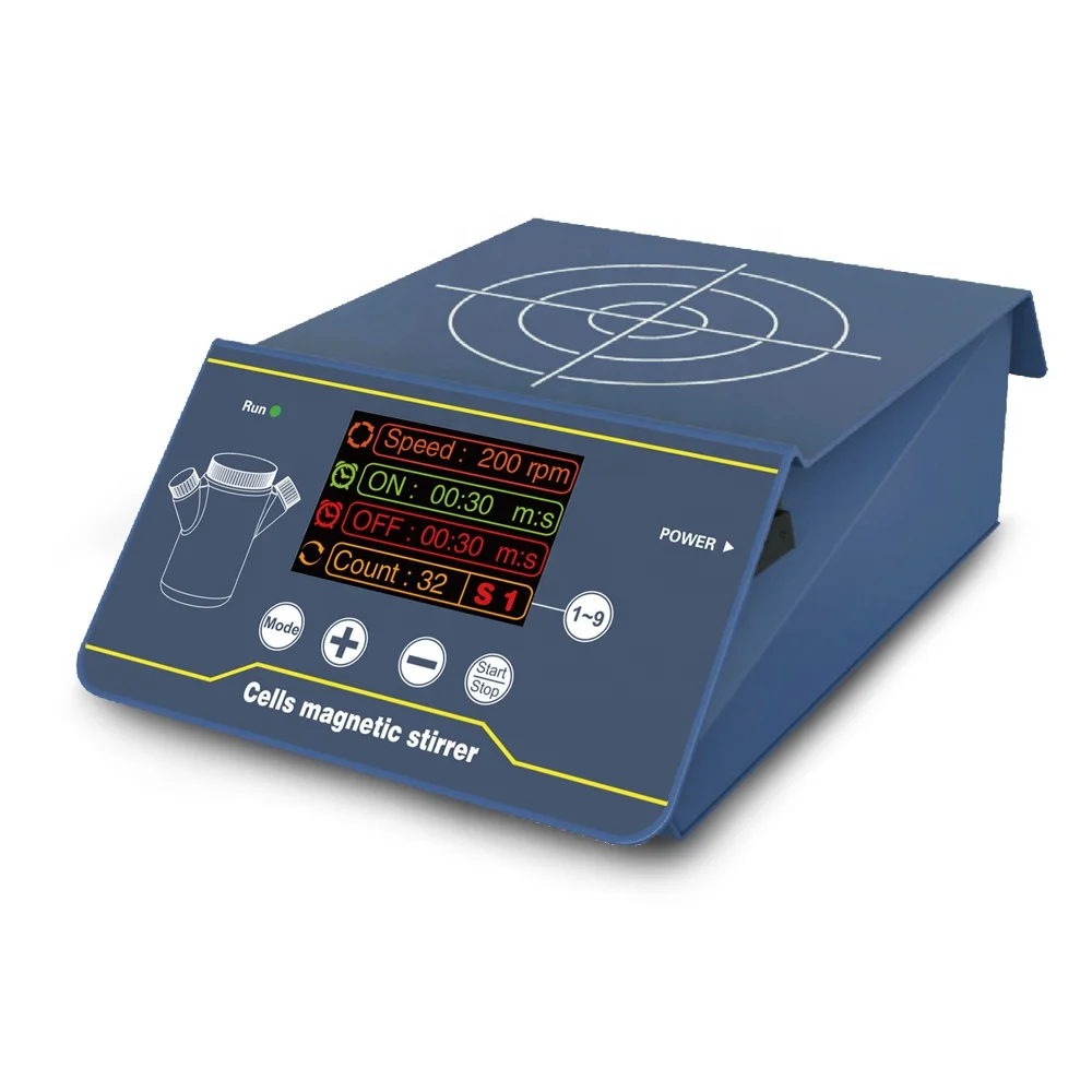 SP200-1 LCD Digital Cell Culture Magnetic Stirrer 1 Position 5-200rpm 3L Capacity Laboratory Magnetic Stirrer Mixer