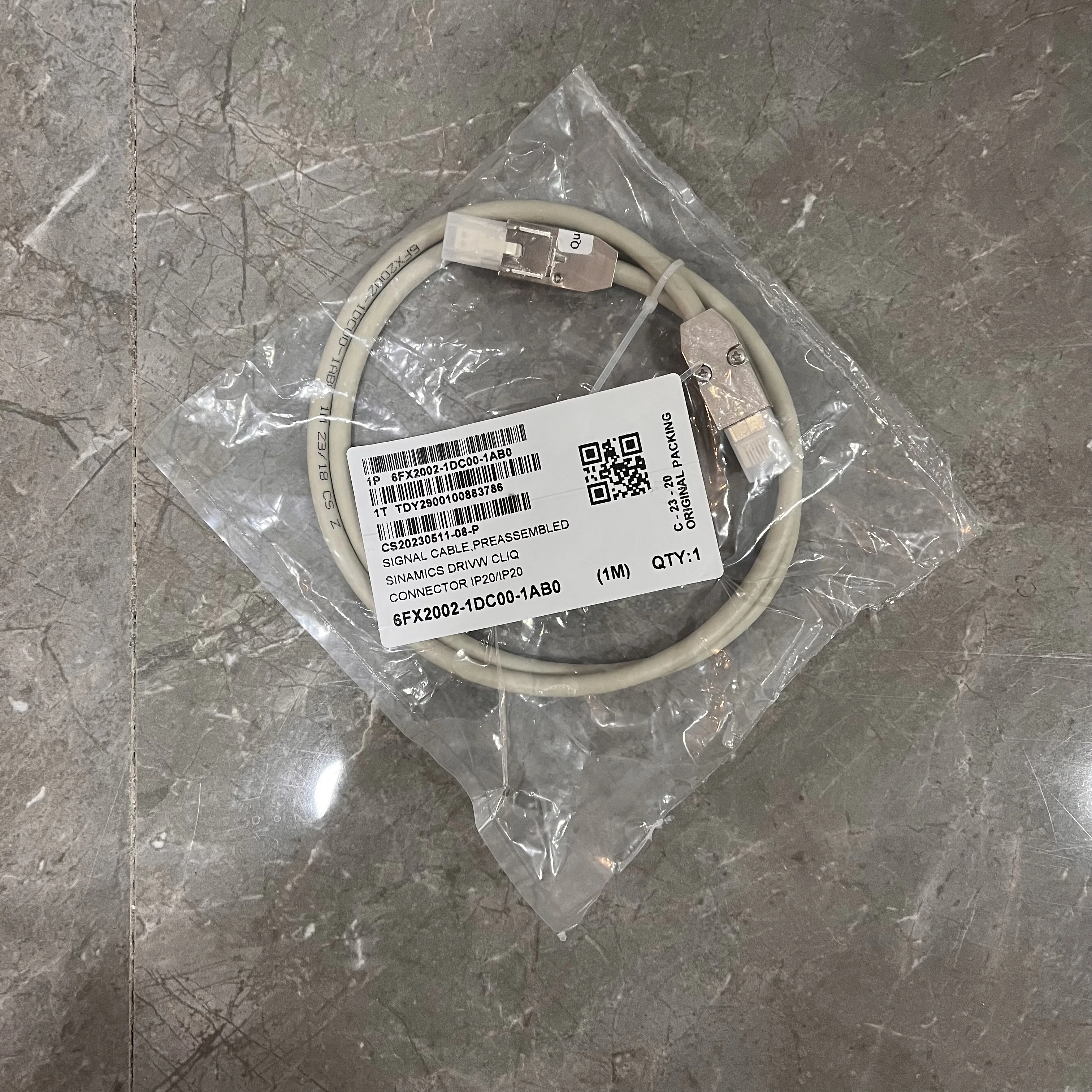 Siemen PLC สายควบคุม CNC ดั้งเดิม 6FX2002-1DC00-1AB0