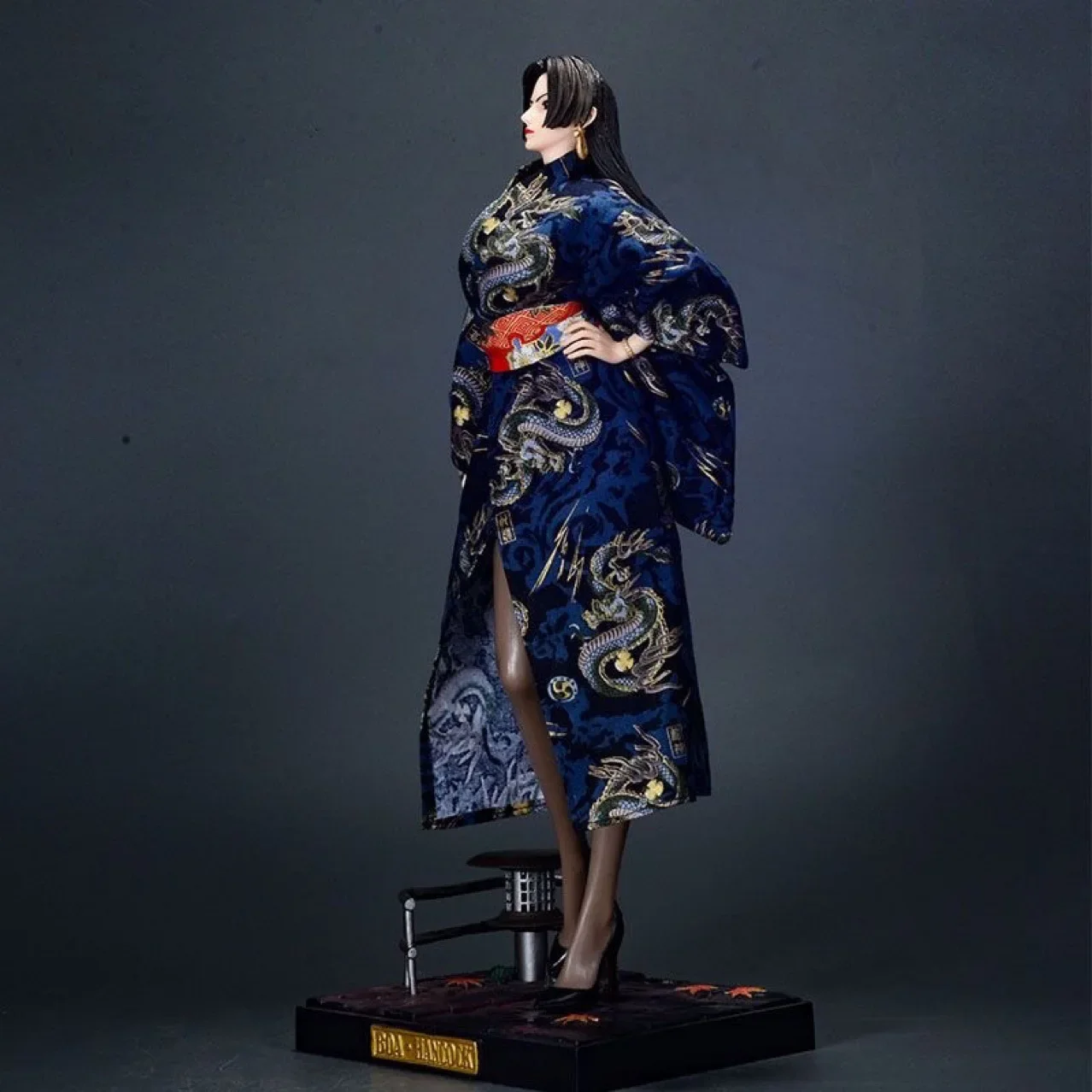 One Piece Kimono Boa·Hancock Female Emperor Action Figure Large Statue Action Figurine Decoration Ornament Model Toy Gifts 46cm