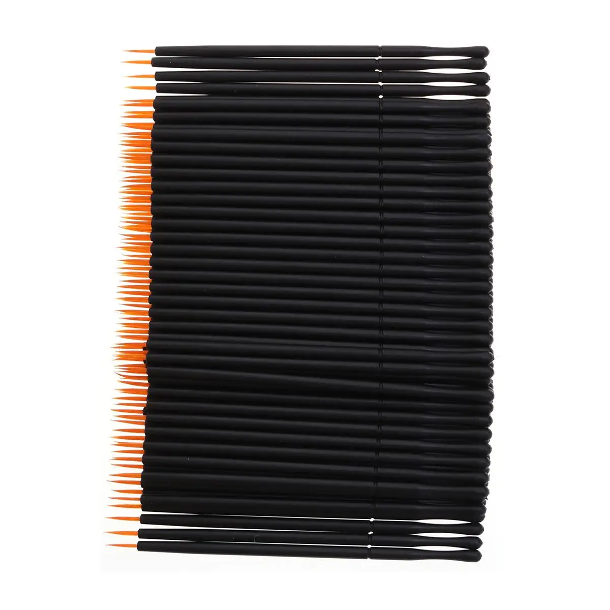

100 Pcs Disposable Eyeliner Brushes Thin Tip Easy to Use High Quality Safe Material Lightweight Perfect for Lash Growing