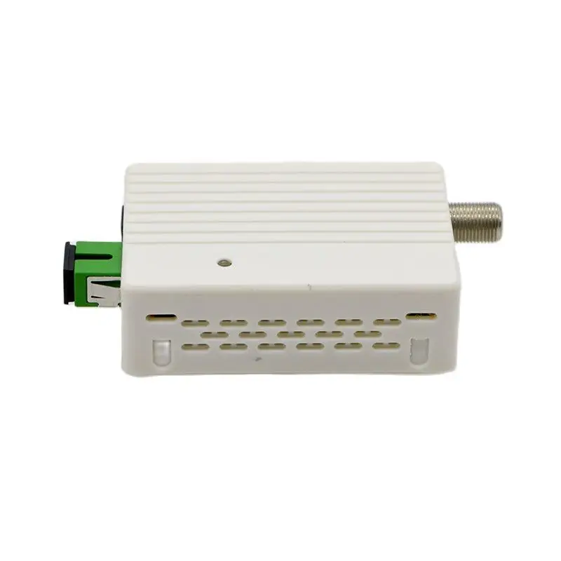 Imagem -03 - Receptor de Fibra Óptica Equipamento de Comunicação Ftth Catv Mini Node1550nm Fábrica Atacado Brasil 10 Pcs