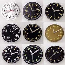 29mm Watch Dial Face + Hands Fit for NH35 NH36 ETA 2824 2836 PT5000 ST2130 Automatic Movement Black White Brown