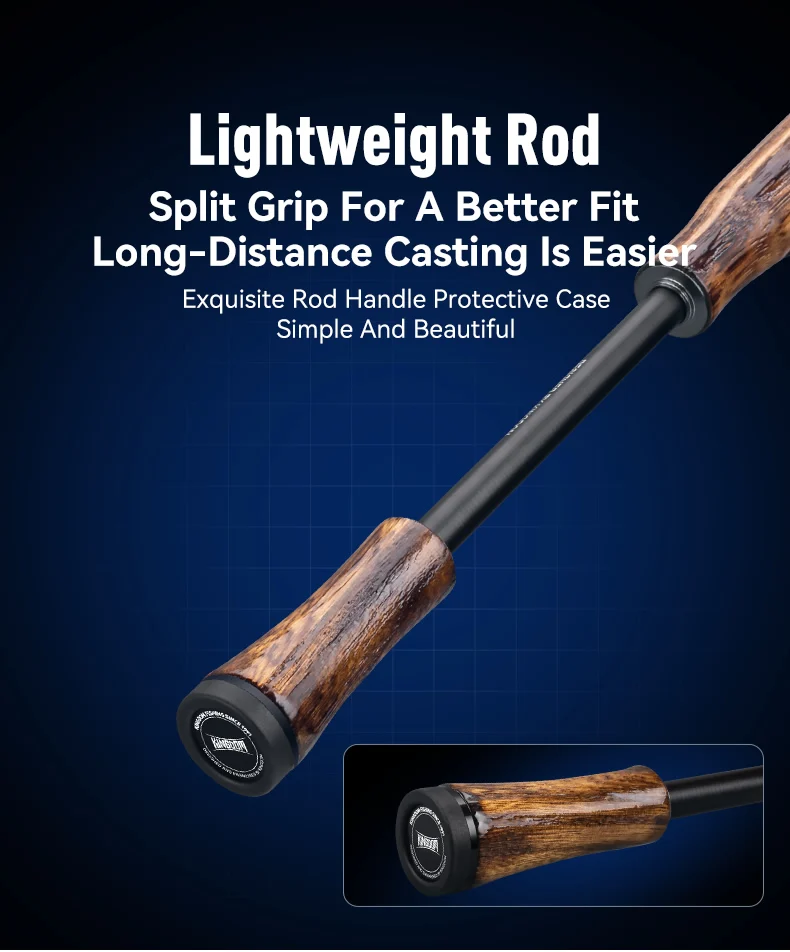 Kingdom Kingpro II Spinning Angelrute 1,8 m 1,98 m 2,1 m M ML L Power 2 Abschnitte Carbon Casting Angelrute für Bass Angeln – Detail 12