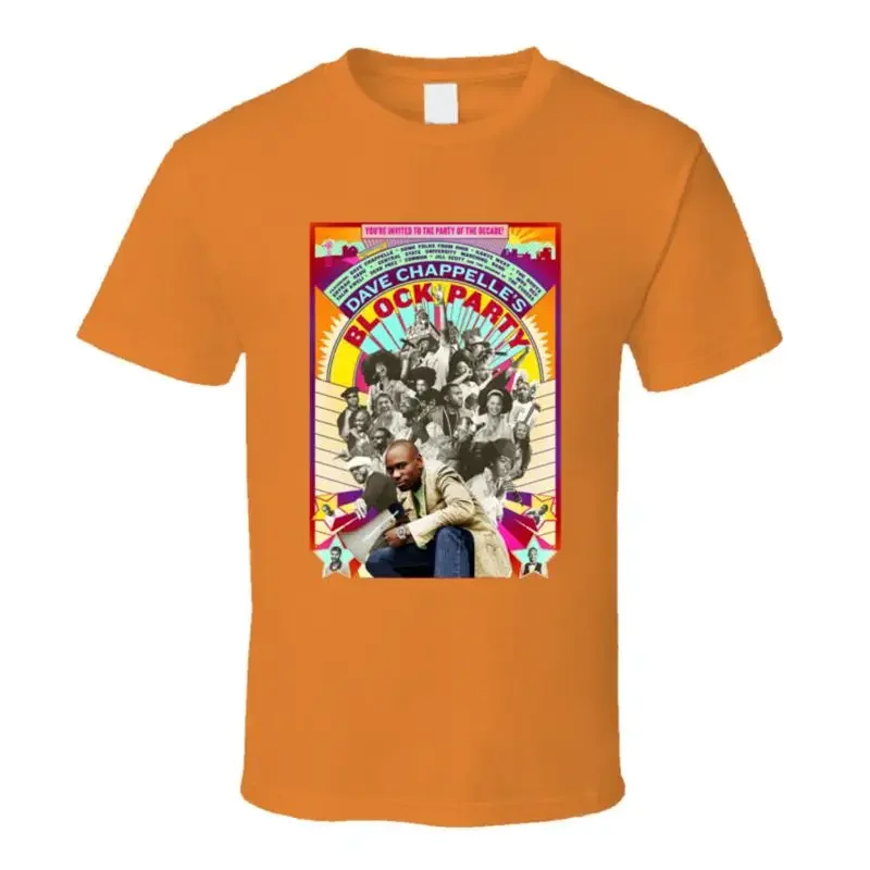 Block Party Dave Chappelle 2006 Movie Fan T Shirt