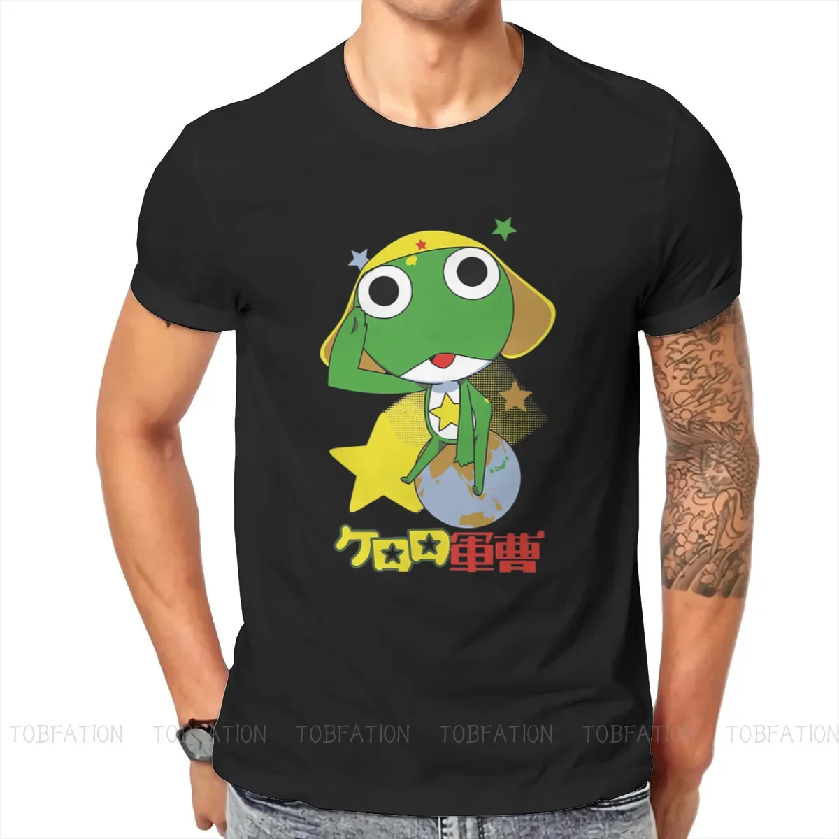 Graphic Style TShirt Sgt Frog Keroro Gunso Cartoon Anime Comfortable Creative Gift Clothes  T Shirt Stuff Ofertas