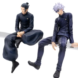 14cm JJK Anime Figure gojo Sitting Posture Action Figure Geto Suguru Figurine PVC Adult Collection Model Toys Decoration Gifts