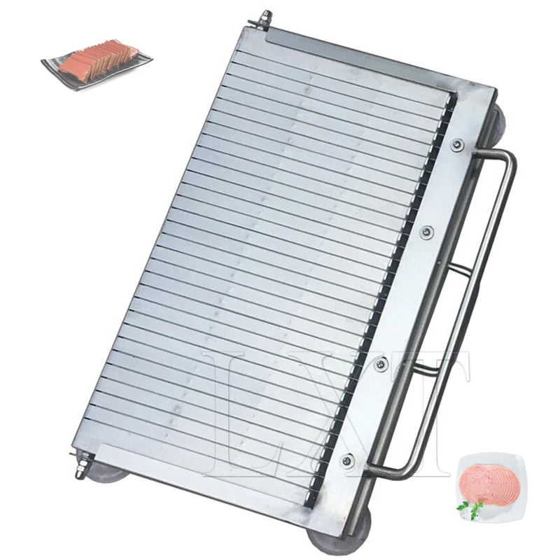 Multifunctional Slicing Hand Pressure Thickened Stainless Steel Double Blade Sharp Manual Slicer Vegetable Cooked Food Slice