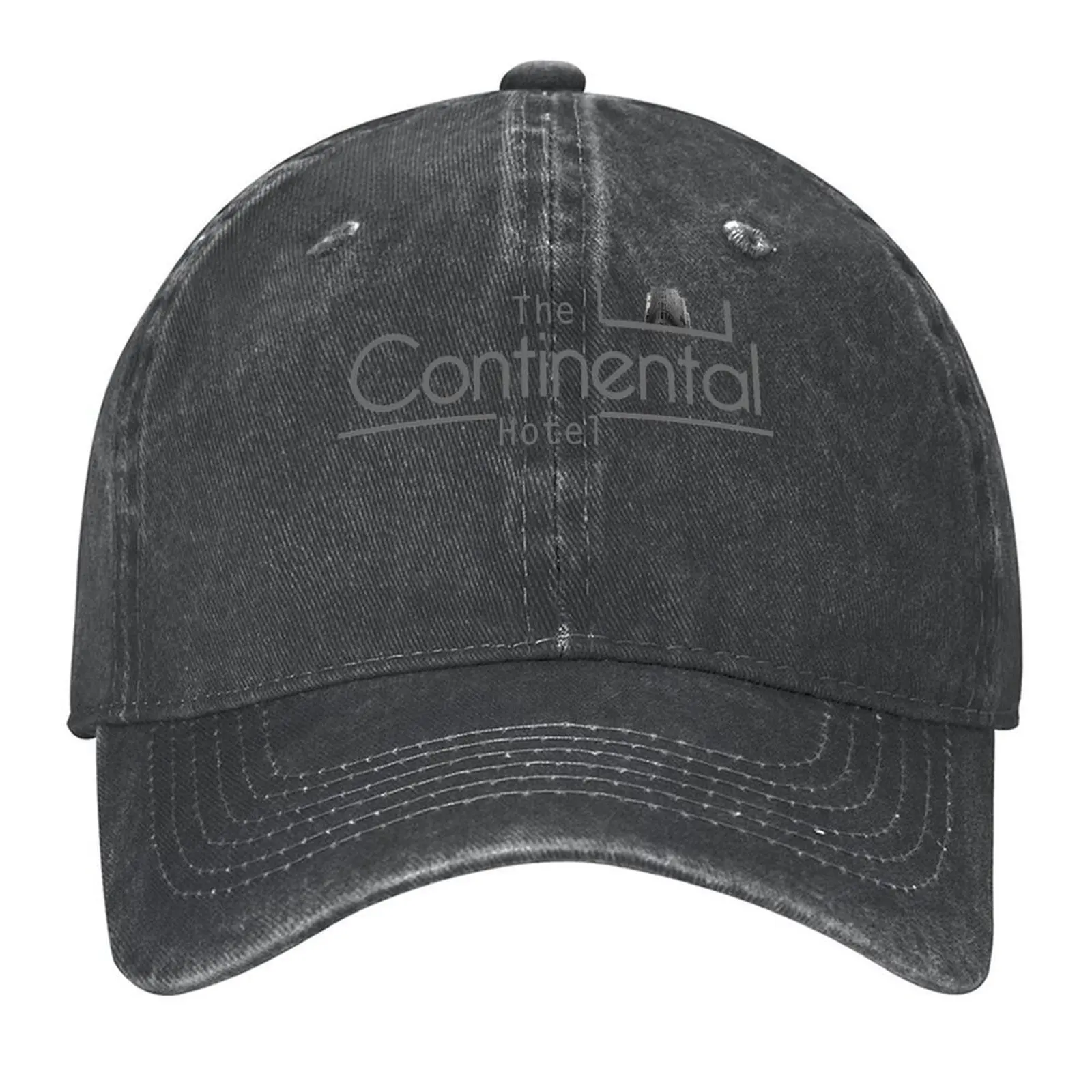 

Homage to John Wick, The Continental Hotel logo Baseball Cap New Hat hiking hat Sports Cap Big Size Hat Caps Women Men's
