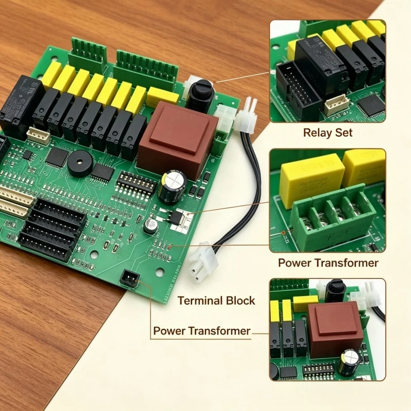Coffee Machine Main Control Board Compatible With E98E61 M27 M23 Replacement Circuit Board For Coffee Maker Repair Spare Parts
