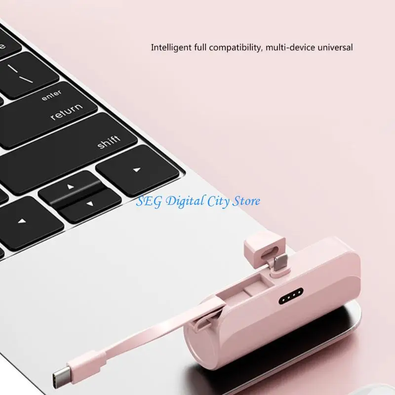 

U75B Type C Batteries Case No Welding Power Banks Case Batteries Charging Box Detachable Case Without Battery