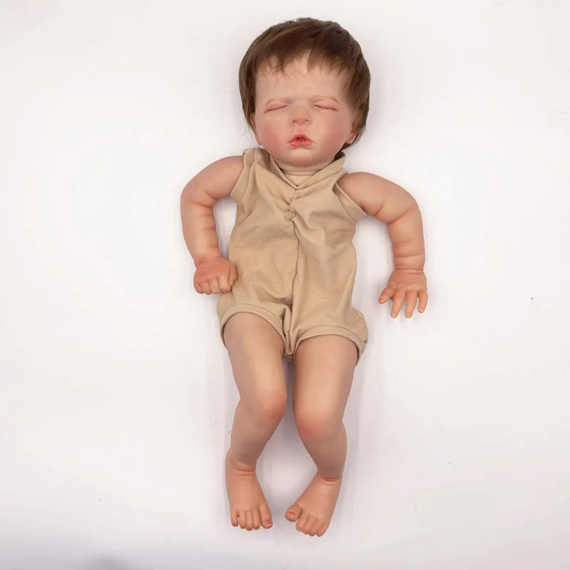 19Inch Unpainted Reborn Doll Kit Luisa Fresh Color Soft Realistc DIY Kit