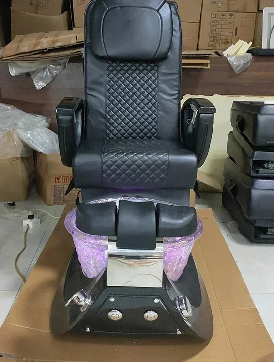 Pedicure Chairs No Plumbing Electric Massage Pedicure Chair With Foot Basin