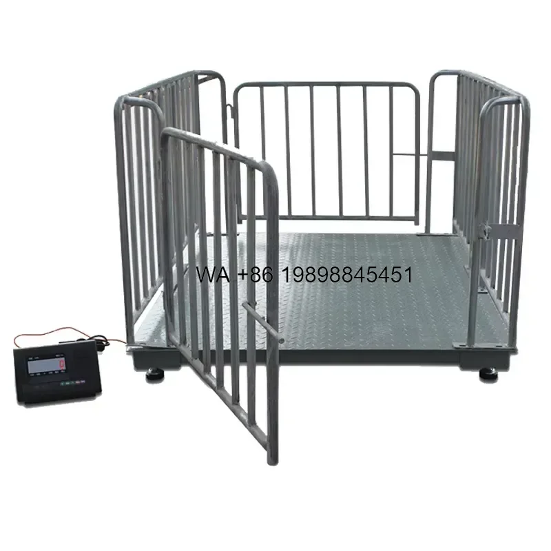 Wmwmnu for Digital Weight Floor Machines Cattle Pig Floor Fence Scale Digital Weight Floor