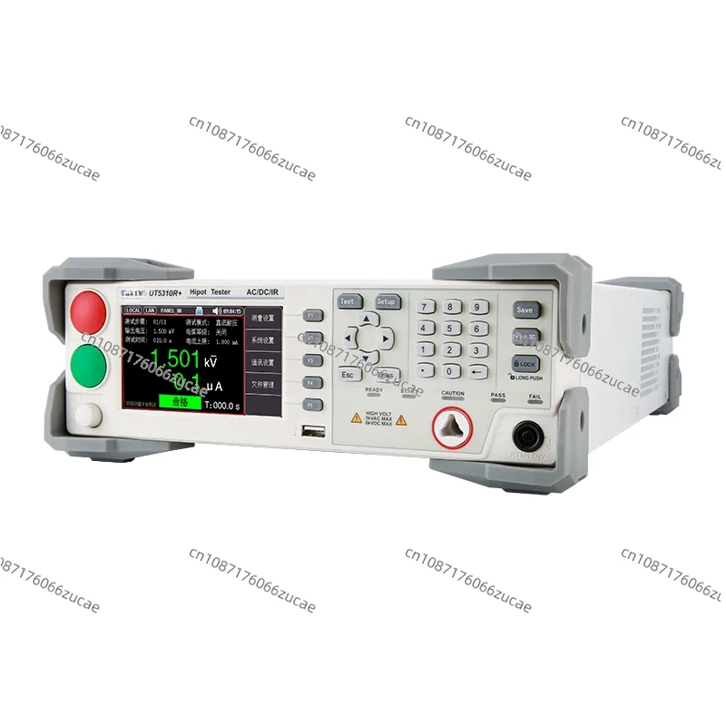 Newest Product UT5320R+ HIPOT Tester AC DC Withstand Voltage Tester with RS232C Interface 4.3TFT LCD