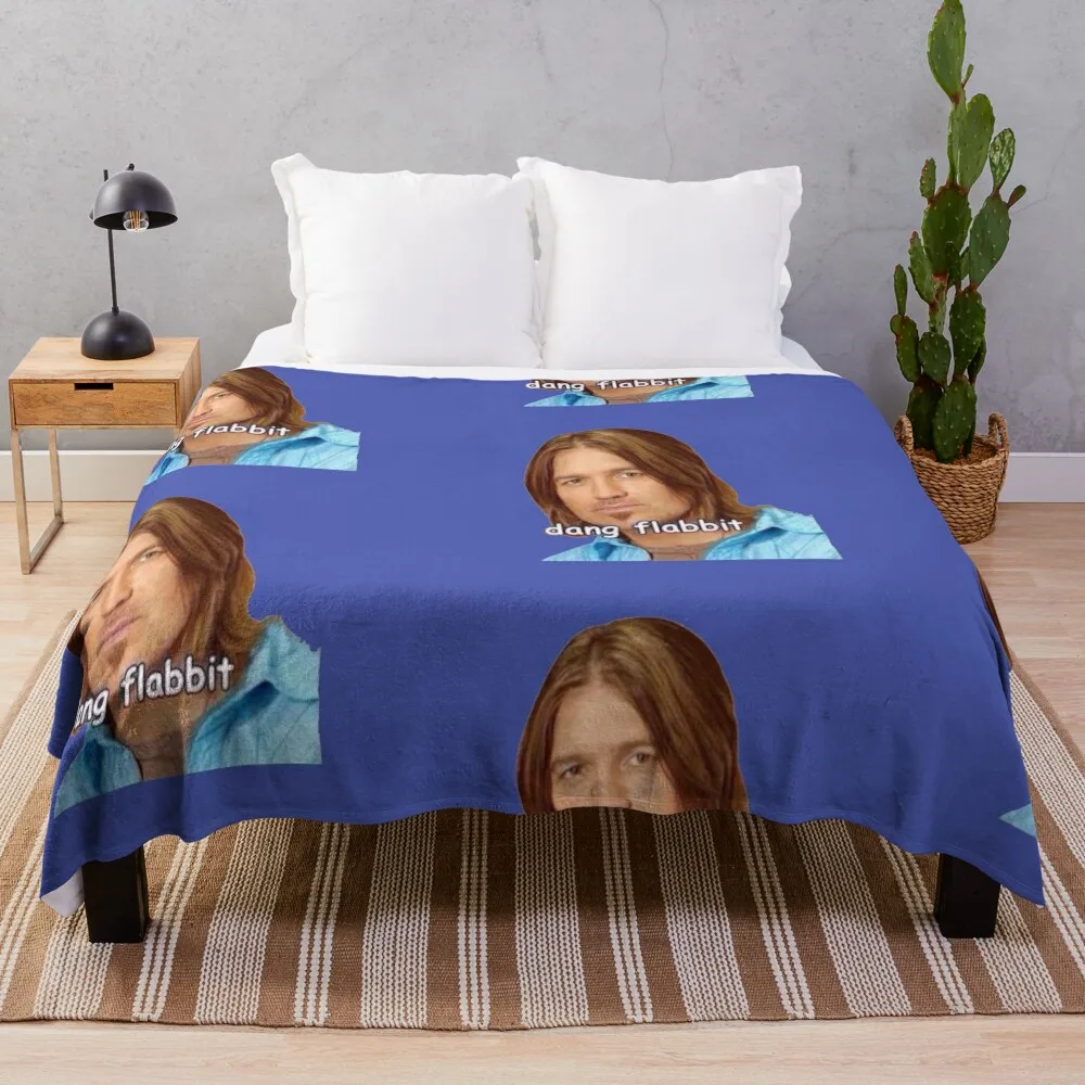 dang flabbit billy ray cyrus Throw Blanket Luxury Luxury St Tourist manga Blankets