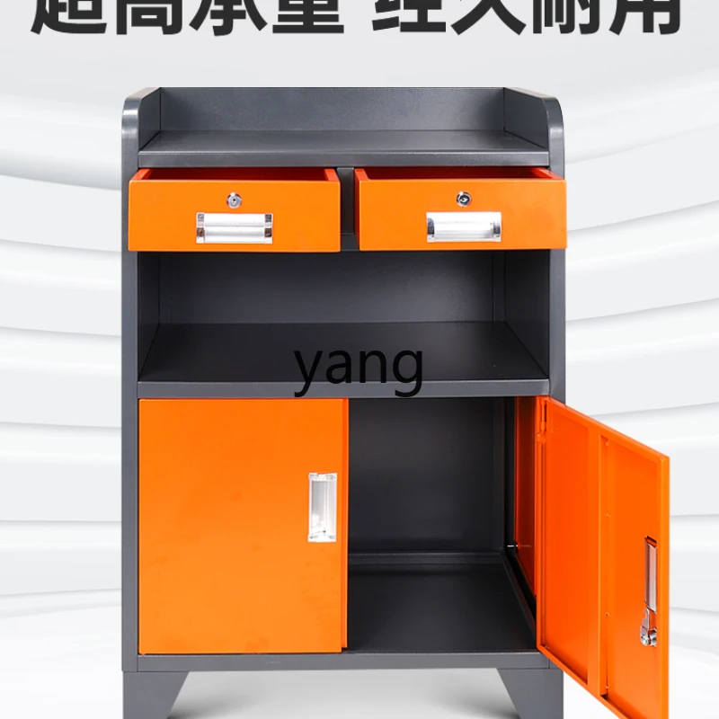 

Yhl Workshop Tool Cabinet Workbench Factory Heavy Hardware Tool Cabinet Sub-Workshop Iron Locker