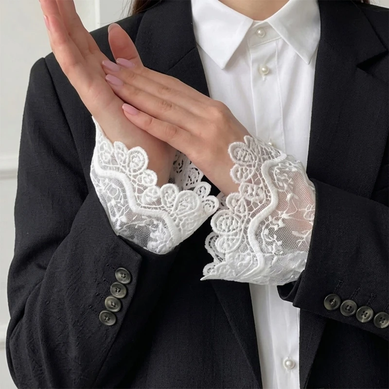 mangas-decorativas-removiveis-brancas-com-babados-e-renda-floral-punhos-falsos-de-malha-com-bordado-acessorios-diy-para-camisas-e-blusas
