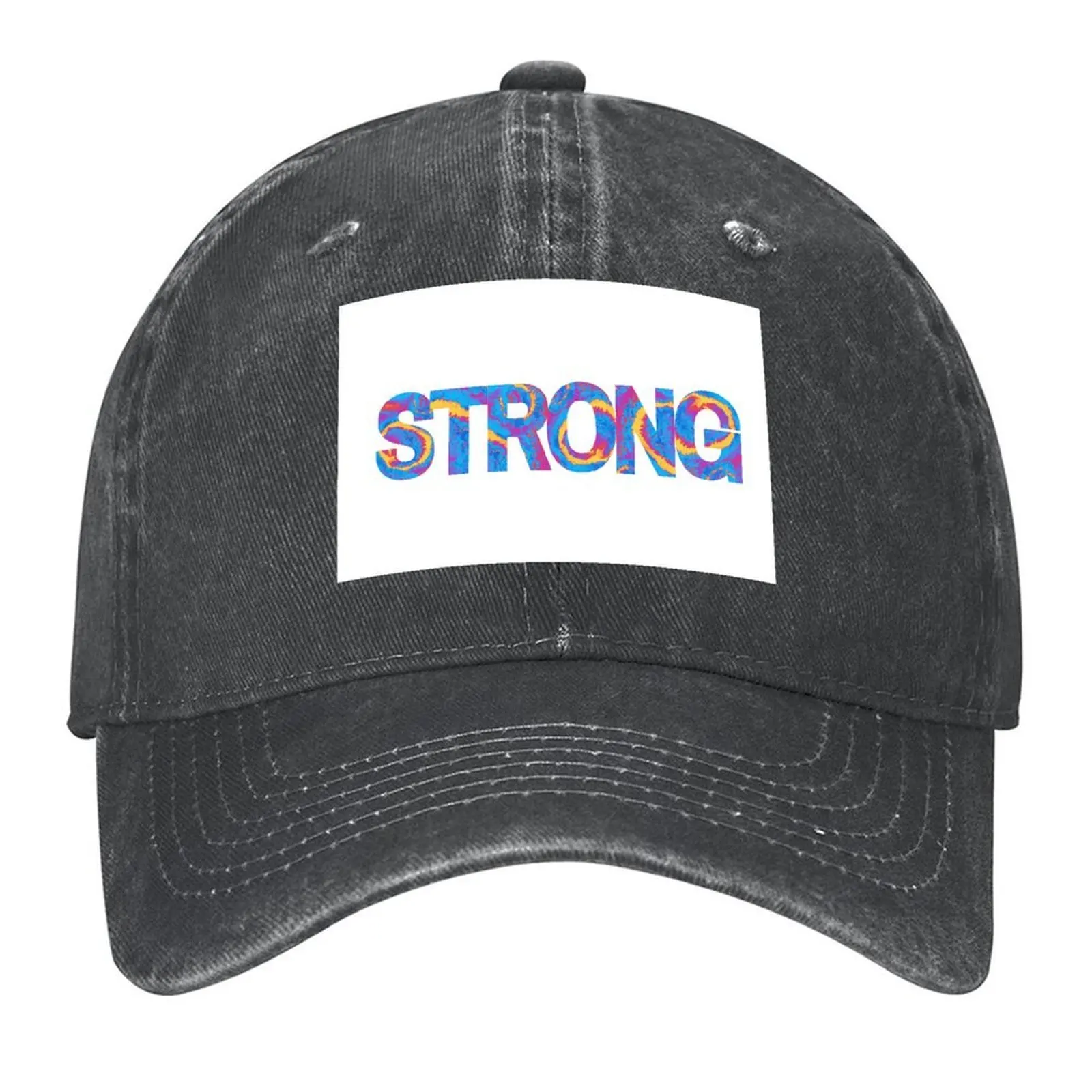 

Abstract Butterfly Wings NEON - STRONG single lettering style 2 Baseball Cap luxury caps foam party Hat Women's Beach Men's