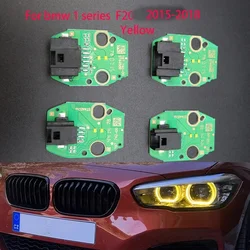 Car Hernia Headlights DRL Chip Ballast LED Boards Yellow Direct Replacement Bright Yellow  For Bmw 1 Series F20 2015-2018