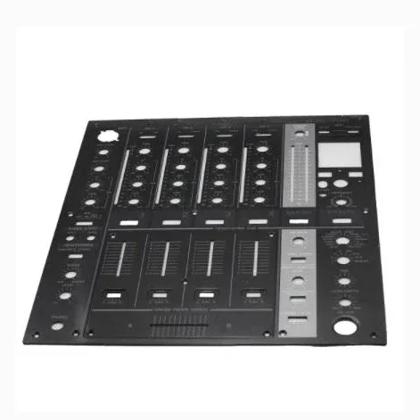 DJM-700 Metal Control Panel Black Faceplate For-Pio-ner DNB1153 DNB1155