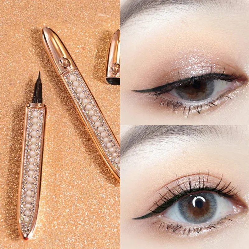 NEW Waterproof Long-lasting Pearl Eyeliner Liquid Eye Liner Pen Pencil Makeup Cosmetic Beauty Makeup Liquid Black Eyleliner