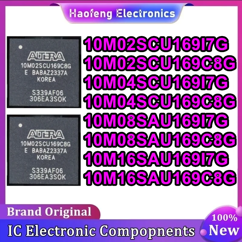 10M02SCU169I7G 10M02SCU169C8G 10M04SCU169I7G 10M04SCU169C8G 10M08SAU169I7G 10M08SAU169C8G 10M16SAU169I7G 10M16SAU169C8G BGA IC