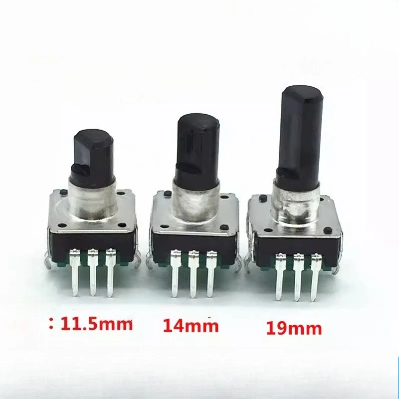 

Новый энкодер для EC12, 24-битный, 24-импульсный, с переключателем, усилителем звука, цифровым импульсным энкодером, 50 шт.