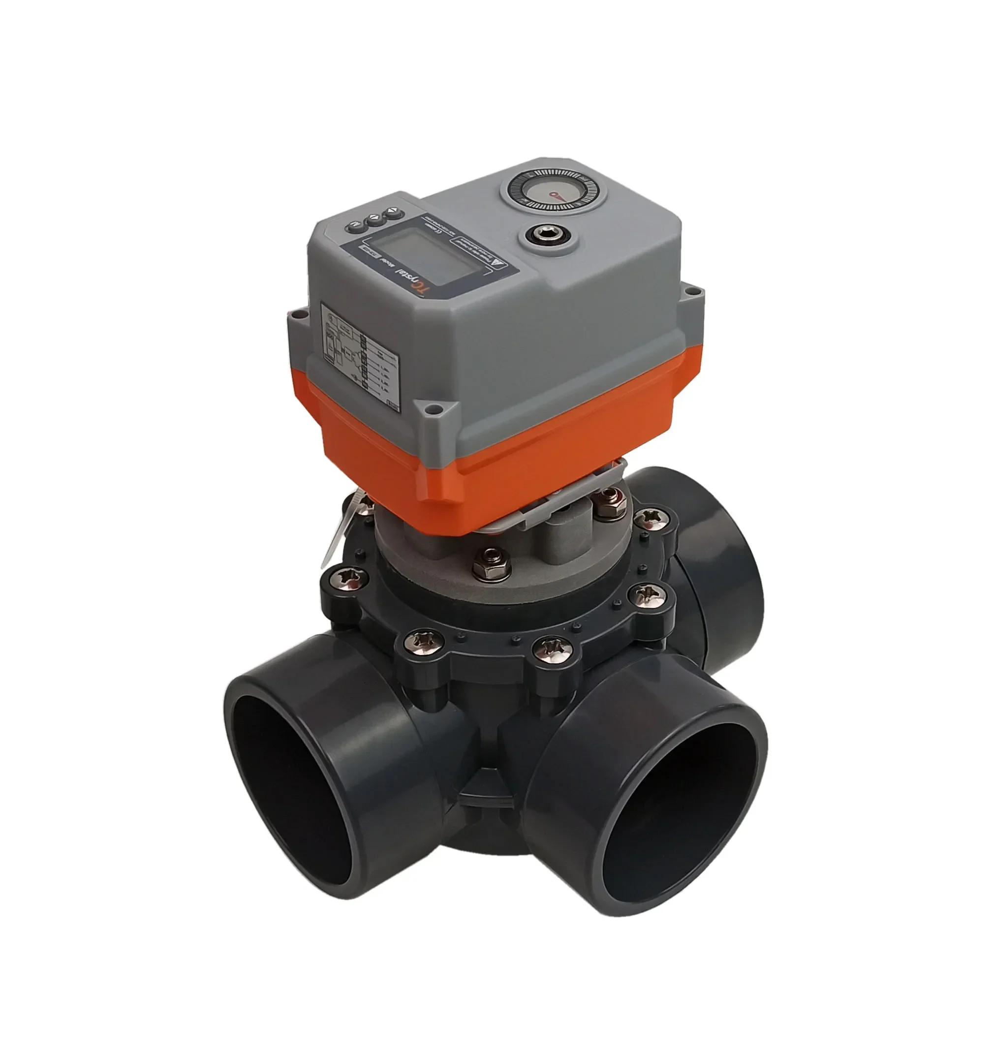 

Motorized UPVC swimming pool 3-way diverter valve